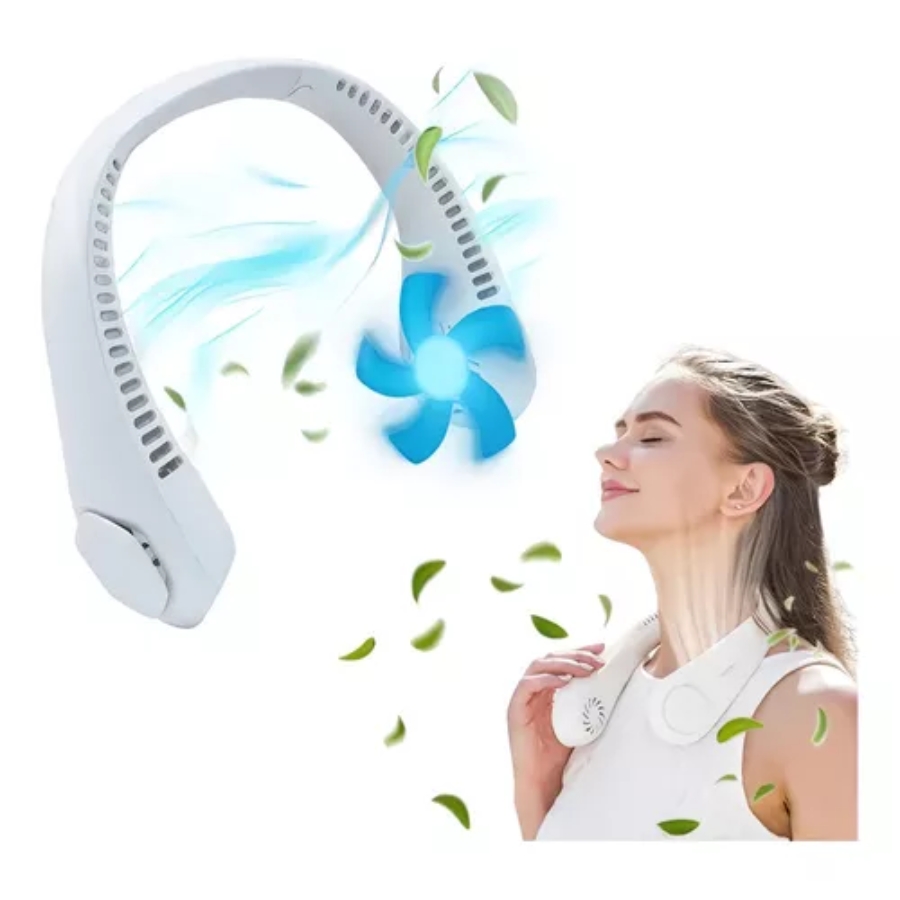 Ventilador De Cuello Portátil Recargabl